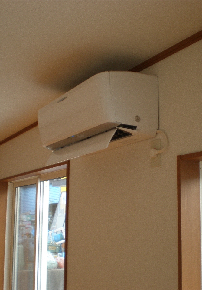 エアコン工事写真